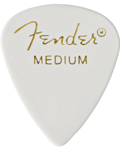 Fender Plektrapussi 351 Medium, White 