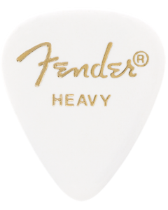 Fender Plektrapussi 351 Heavy, White 