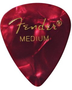 Fender Plektrapussi 351 Medium, Red Moto 