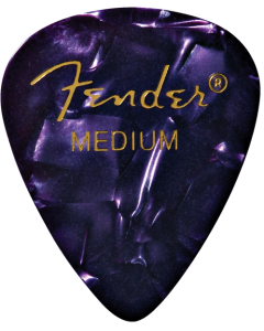 Fender Plektrapussi 351 Medium, Purple Mot 