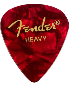 Fender Plektrapussi 351 Heavy, Red Moto 