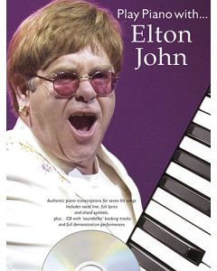  ELTON JOHN PLAY PIANO WITH +CD 
