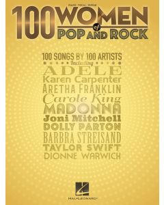  100 WOMEN OF POP AND ROCK PIANO/VOCAL/GUITAR 