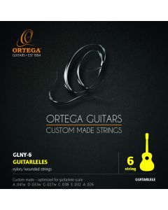 Ortega Guitarlele kitaran kielisarja GLNY- 