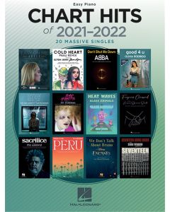  CHART HITS OF 2021-2022 EASY PIANO 