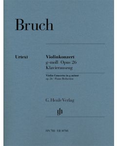  BRUCH CONCERTO OP26 G MINOR VIOLIN+PIANO HENLE 