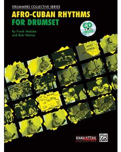  AFRO-CUBAN RHYTHMS FOR DRUMSET +CD MALABE WEINER 