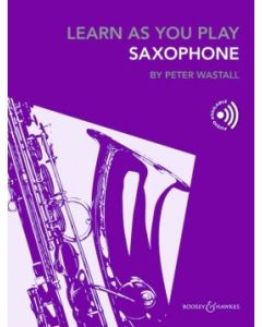  WASTALL LEARN AS YOU PLAY SAXOPHONE +ONLINE AUDIO 