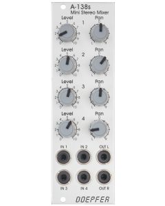 Doepfer A-138s Mini Stereo Mixer 