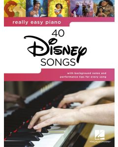  DISNEY 40 SONGS REALLY EASY PIANO 