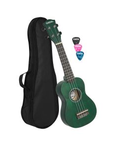  Soprano ukulele green 