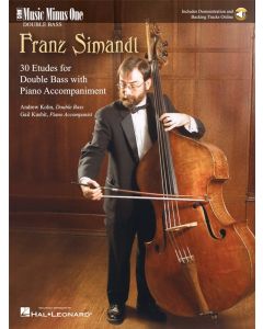  SIMANDL 30 ETUDES FOR DOUBLE BASS WITH PIANO ACCOMPANIMENT 