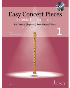  EASY CONCERT PIECES 1 +CD RECORDER + PIANO, BAND 1 