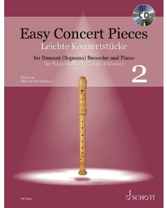  EASY CONCERT PIECES 2 +CD RECORDER+PIANO, ARR KRETSCHMANN 