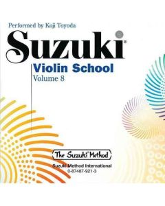  *SUZUKI VIOLIN 8 CD TOYODA 