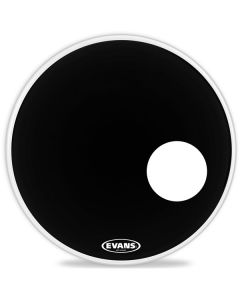 Evans 22" Bass drumhead EQ3 Res Blk 