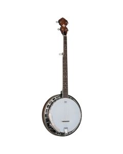 Ortega 5-kielinen banjo, Whiskey Burst (matta) 