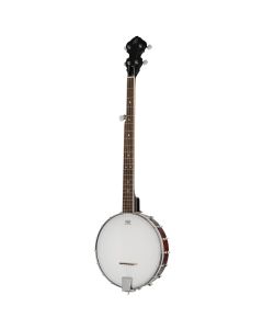 Ortega 5-kielinen banjo, Whiskey Burst, open back 