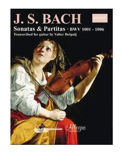  BACH SONATAS AND PARTITAS DESPALJ GUITAR BWV1001-1006 