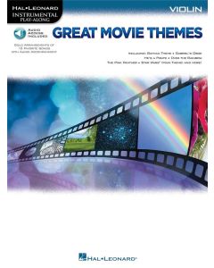  GREAT MOVIE THEMES VIOLIN +AUDIO-ONLINE 
