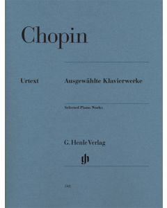  CHOPIN SELECTED PIANO WORKS PIANO HENLE 