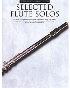  SELECTED FLUTE SOLOS  EFS101 FLUTE+PIANO HL14029669 