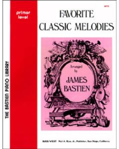  FAVORITE CLASSIC MELODIES PRIMER LEVEL BASTIEN PIANO KJ11821 