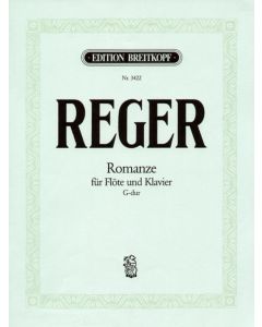  REGER ROMANCE G MAJOR FLUTE+PIANO 