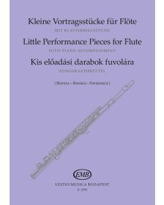  LITTLE PERFORMANCE PIECES FOR FLUTE EMB 