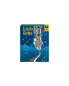  LITTLE GEMS  +CD FLUTE + PIANO LENEHAN 