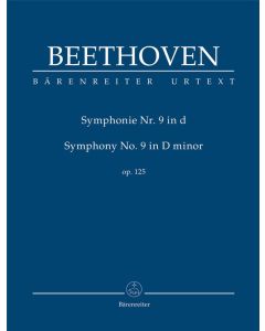  Beethoven Symphony No. 9 in D Minor Op.125 STUDY SCORE BÄRENREITER 