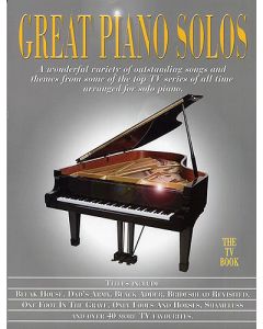  GREAT PIANO SOLOS THE TV BOOK 