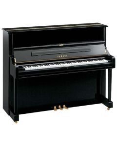 Yamaha piano U1PEQ akustinen piano, musta kiiltävä 