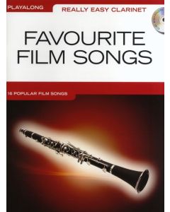  FAVOURITE FILM SONGS +CD REALLY EASY CLARINET PLAYALONG 