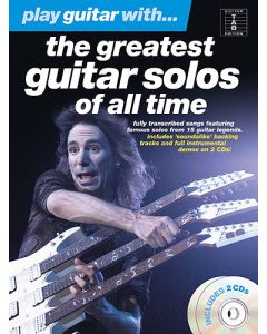  GREATEST GUITAR SOLOS OF ALL TIME PLAY GUITAR WITH +2CD 