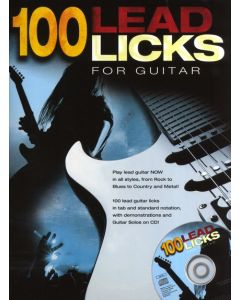  100 LEAD LICKS FOR GUITAR +CD 