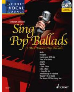  SING POP BALLADS +CD SCHOTT VOCAL LOUNGE 
