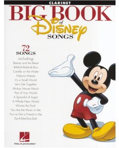  DISNEY SONGS BIG BOOK CLARINET 