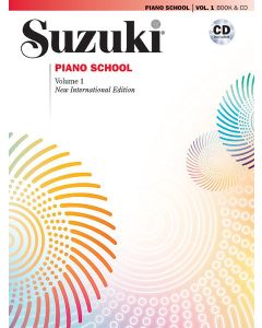  SUZUKI PIANO 1 KIRJA+CD NEW EDITION   AZUMA 