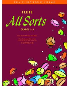  FLUTE ALL SORTS GRADE 1-3 FLUTE+PIANO 