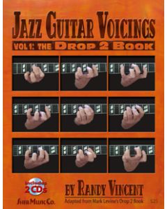  JAZZ GUITAR VOICINGS 1: DROP 2 BOOK VINCENT 