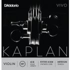 D'addario Kaplan Vivo viulun kielisarja, Med. 