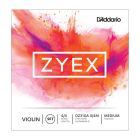 D'addario Zyex viulun kielisarja Alu D 4/4 Me 