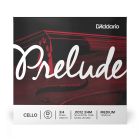 D'addario Prelude sellon D kieli 3/4, medium 