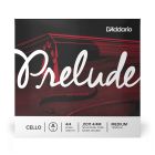 D'addario Prelude sellon A kieli 4/4, medium 