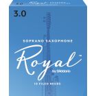 Royal by d'addario Sopr. saksofonin lehti  3   10 kpl 