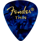 Fender Plektrapussi 351 Thin, Blue Moto 