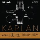 D'addario Kaplan AMO viulun G-kieli 4/4, medium 
