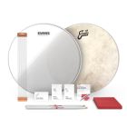 Evans 14" Calftone Snare Tune Up Kit 1 