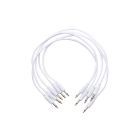 Erica synths 20cm Cables White Braided (5x) 